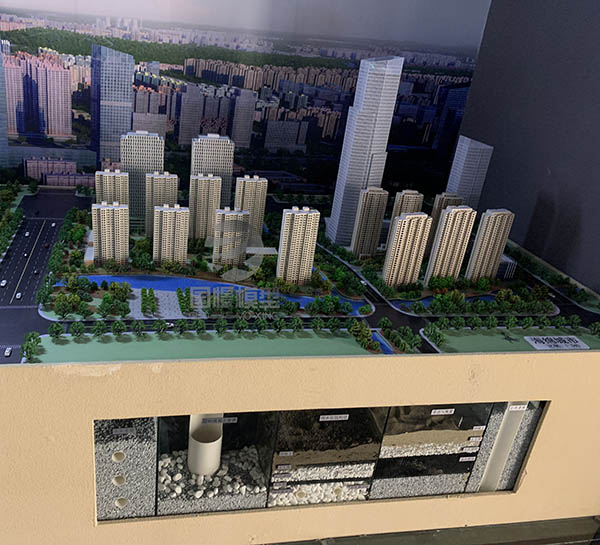 泸溪县建筑模型